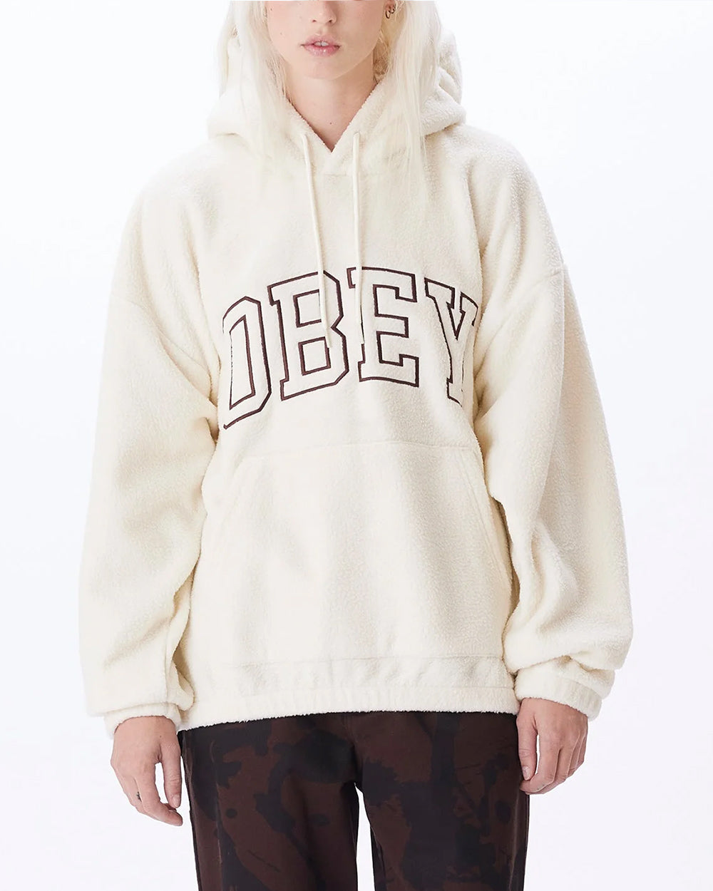 Obey Collegiate Hood Sweatshirt
