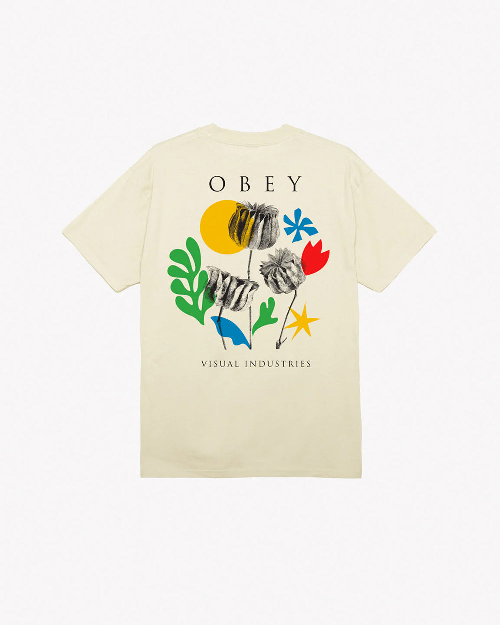 Obey Flower Papers Scissors Classic T-Shirt
